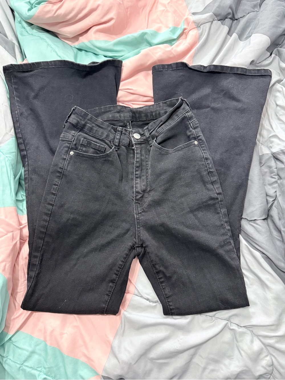 Classic Black Women's High-Rise Jeans
